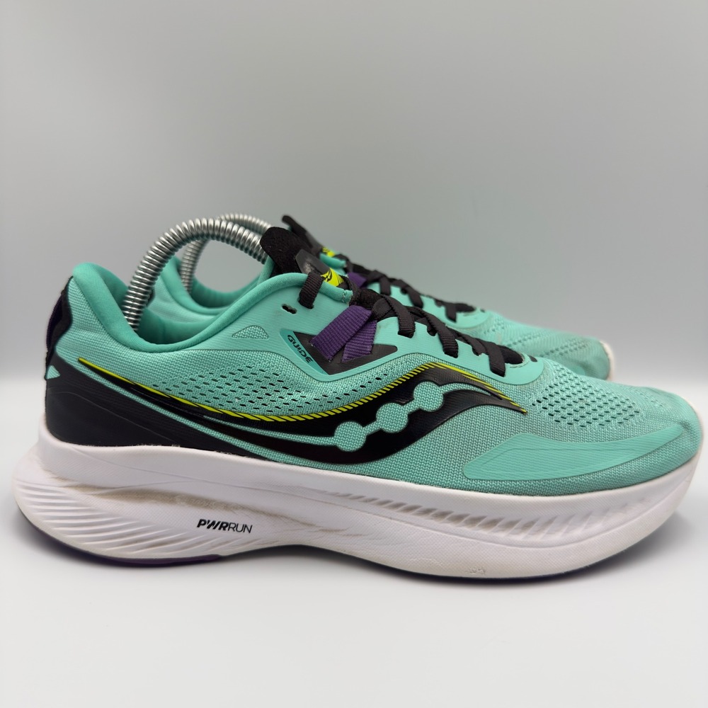 Saucony Guide 15 Women Size 8.5 Running Shoes Stability Sneakers Mint Green